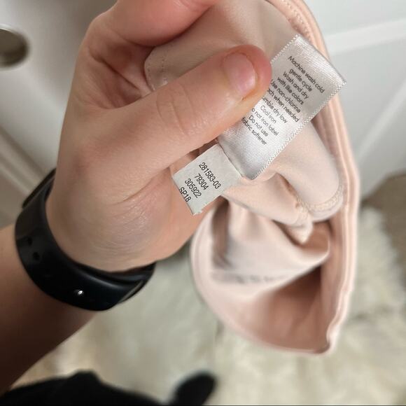 Athleta Eclipse 7/8 Mesh Tight Ballerina Gown Pink Size Small - Picture 9 of 9